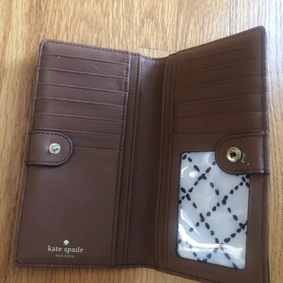 Kate Spade Chocolate Brown Wallet - Picture 4 of 7
